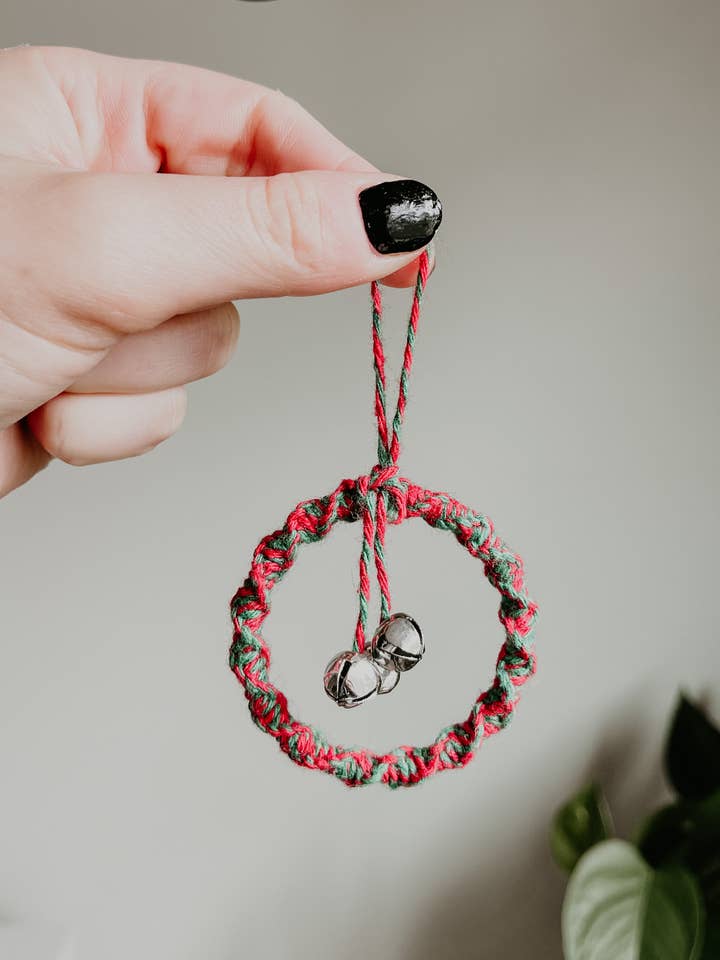 Macrame Ornament for wholesale by Dope Rope Designs