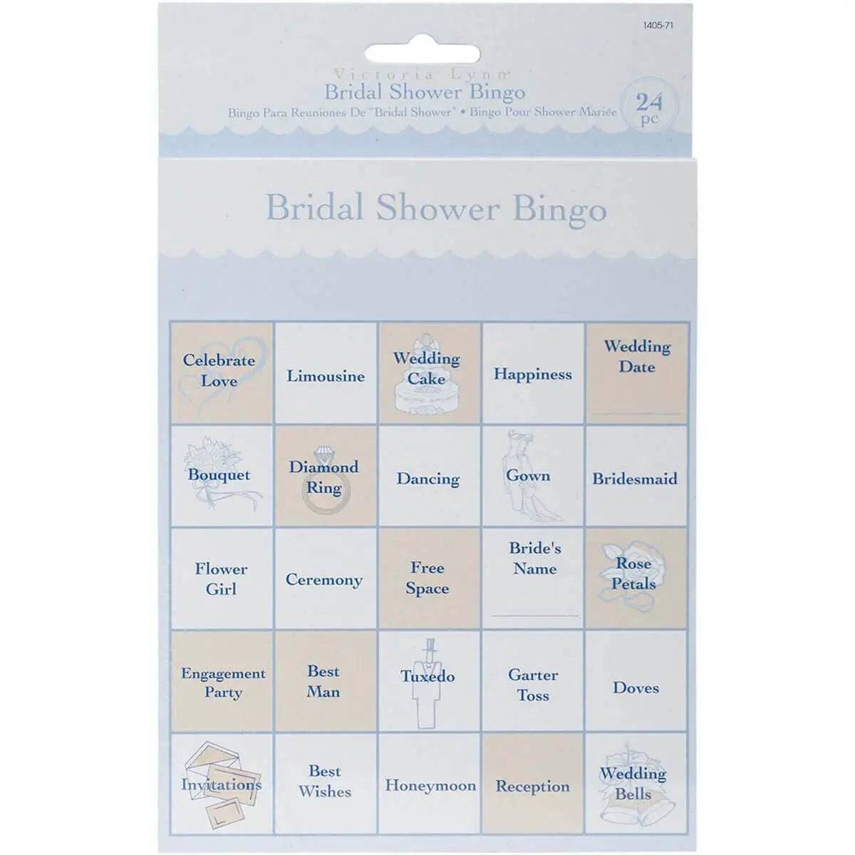 Party Expo, LLC – wholesale Card game – Bridal Shower - Bingo Cards Game (24pcs)0