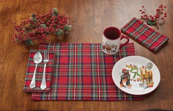 Park Designs – wholesale Placemat – Regal Tartan Placemat1