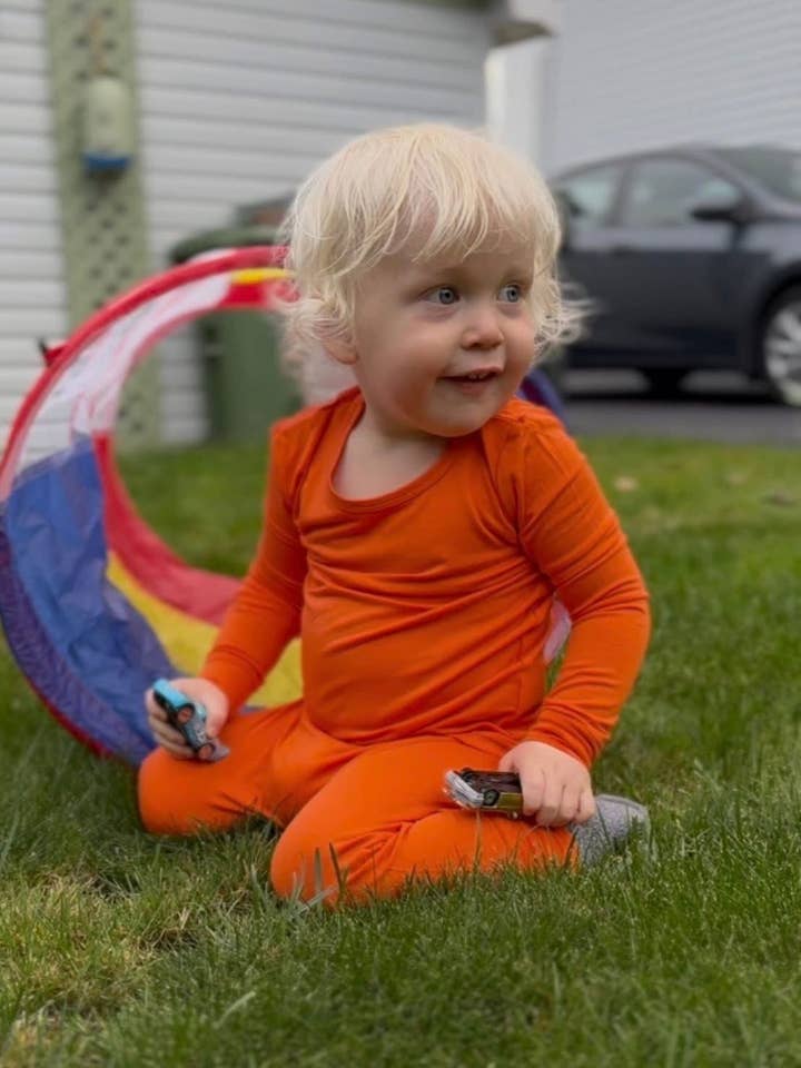 Autumn Glow Two Piece Set for wholesale by Bean & Bear Bamboo