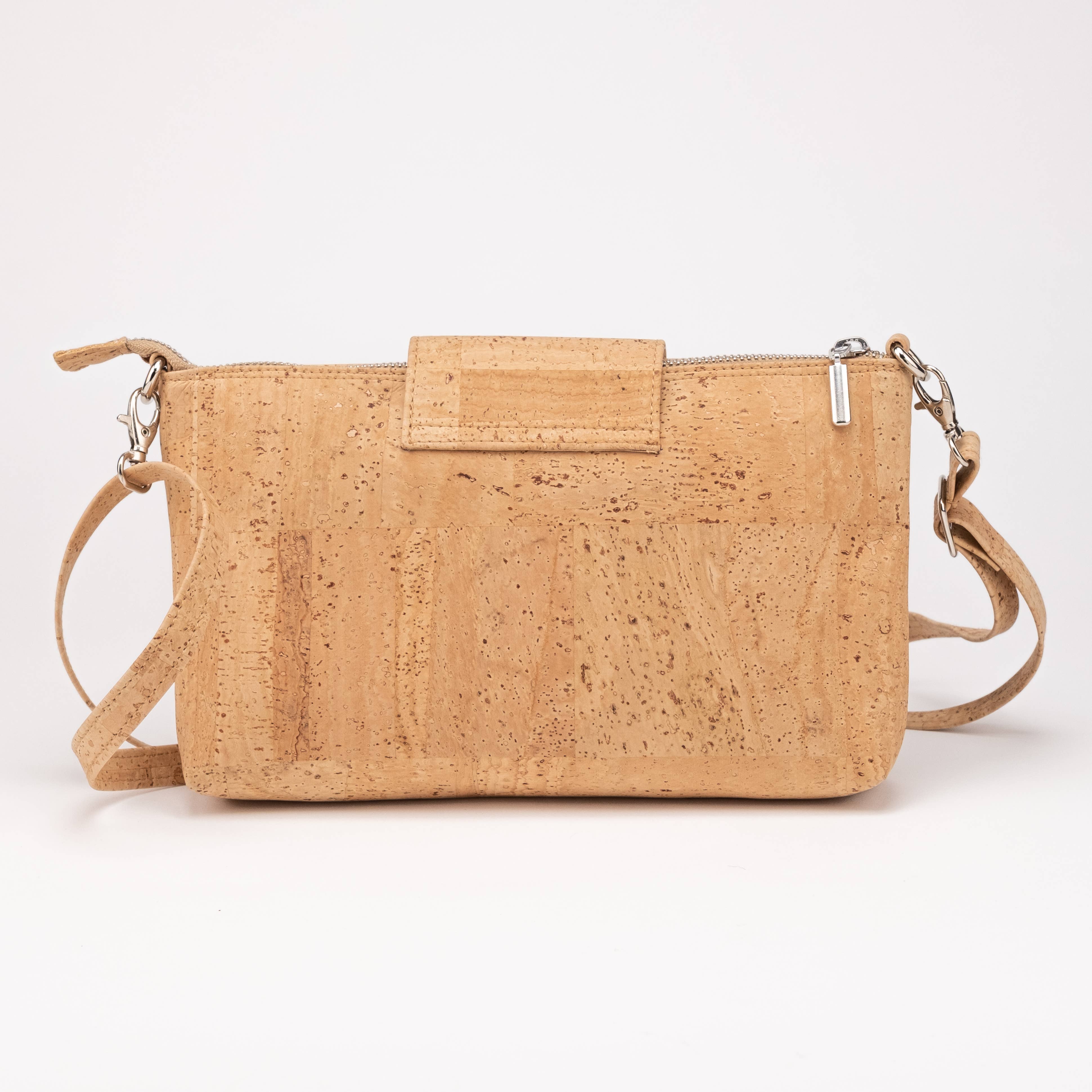 Artelusa - Venta al por mayor Bandolera - Mujer - Bolso bandolera de corcho natural2