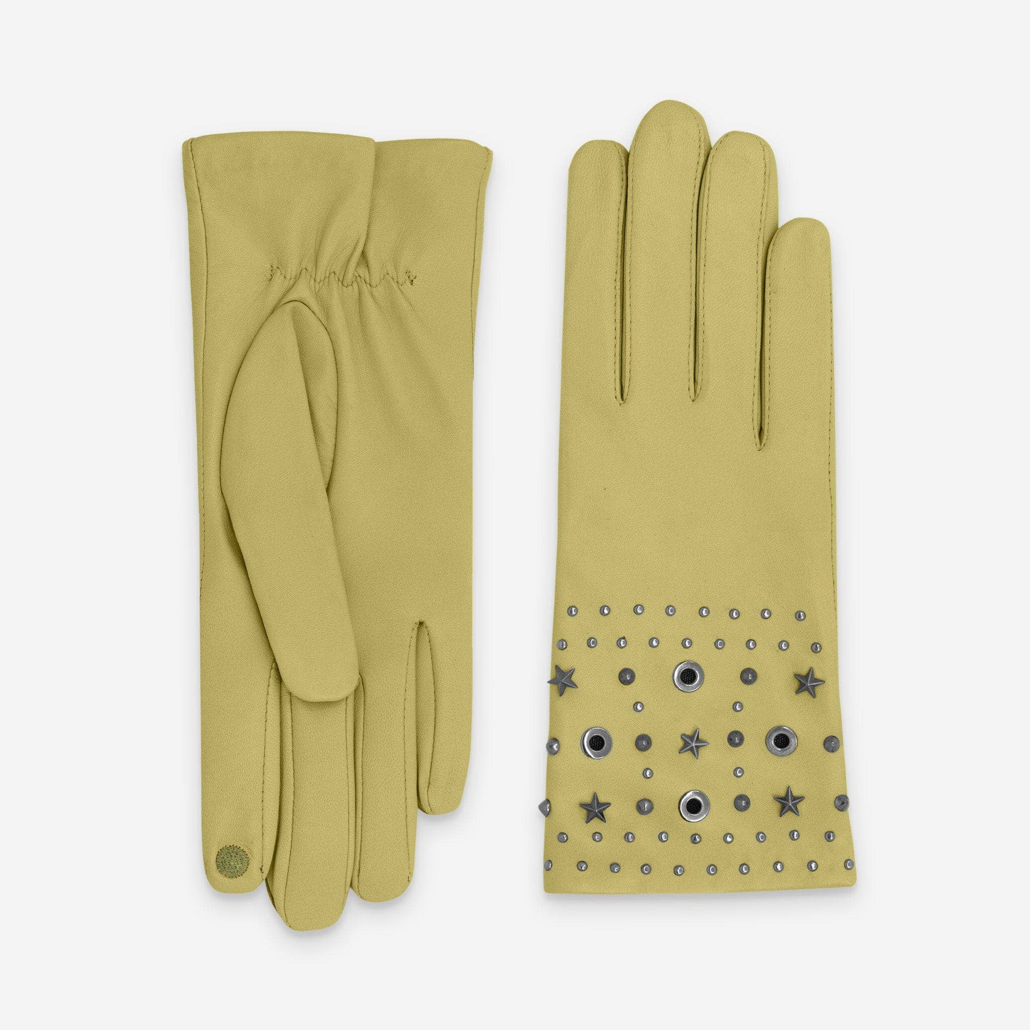 Glove Story - Wholesale Gloves - Women's - Women’s Lambskin Leather Gloves – 100% Silk Lining – 21640SN5