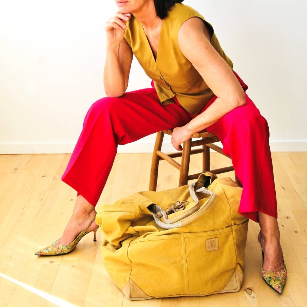 TRAVAUX EN COURS... - Vendita all'ingrosso Sacca da viaggio - Donna - Borsa media a mano - Weekend34