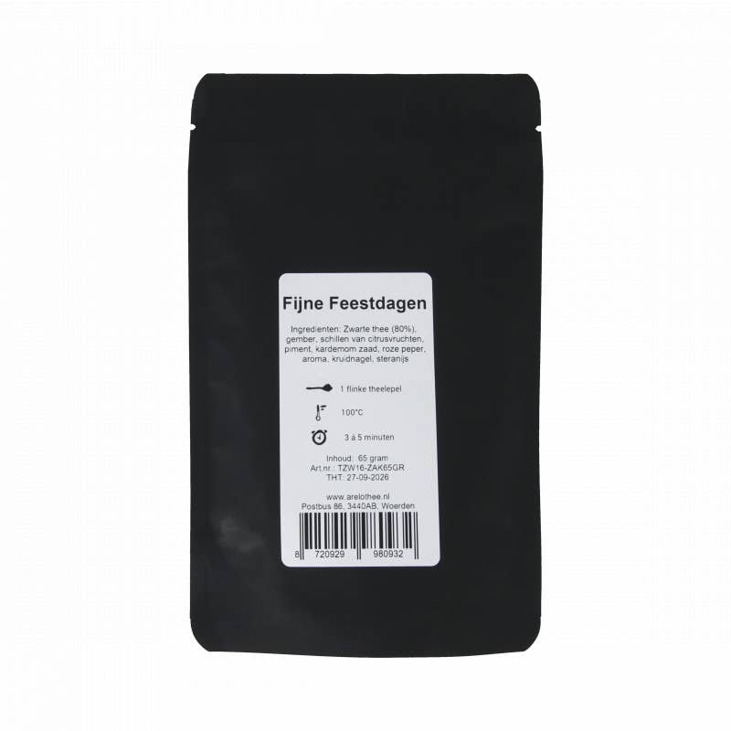 ARELO - Wholesale Loose Tea - Happy Holidays tea bag - 65 grams2