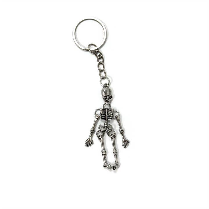 Rainbow Unicorn Birthday Surprise - Wholesale Keychain - Unisex - Dancing Bones 💀 Skeleton Key Chain1