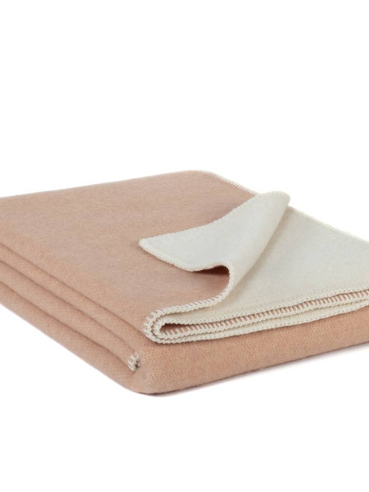 Wool bed Blanket CUBAN SAND - single for wholesale by MoST