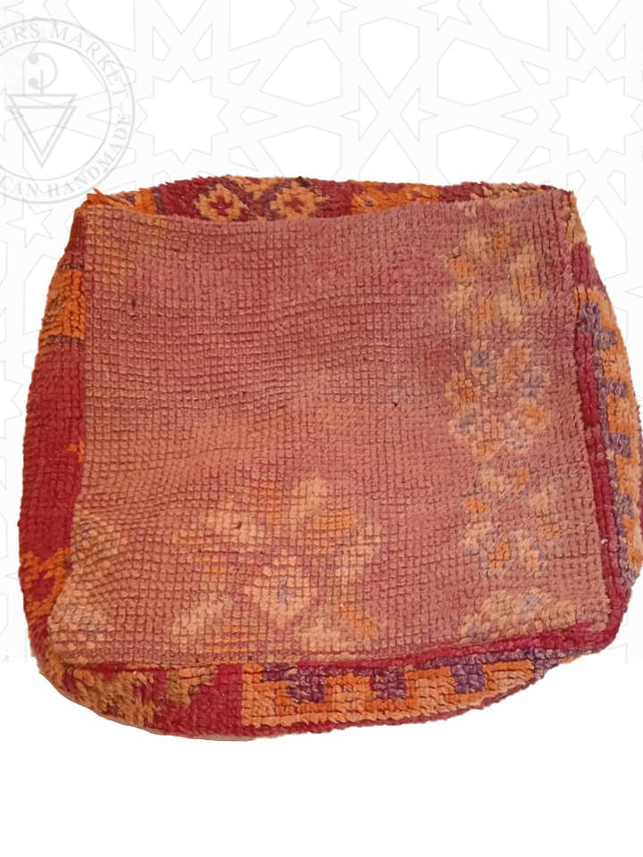 Capa de almofada quadrada vintage boujad por atacado de Berbers Market