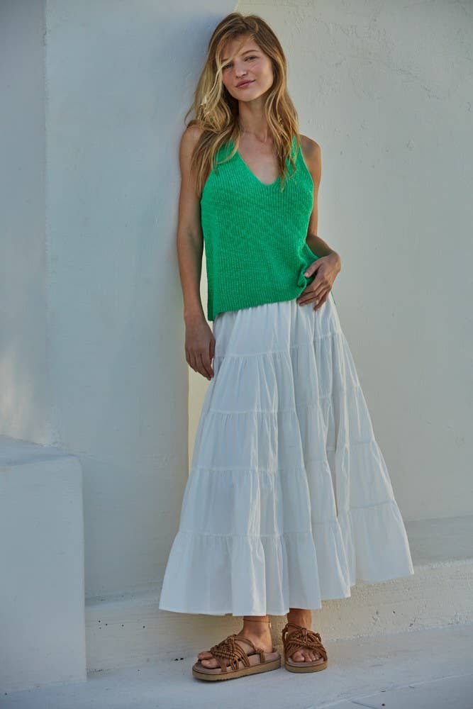 By Together - Wholesale Tank Top - Women's - W1925 | Knit Sweater Cotton V-Neck Sleeveless Tank Top7