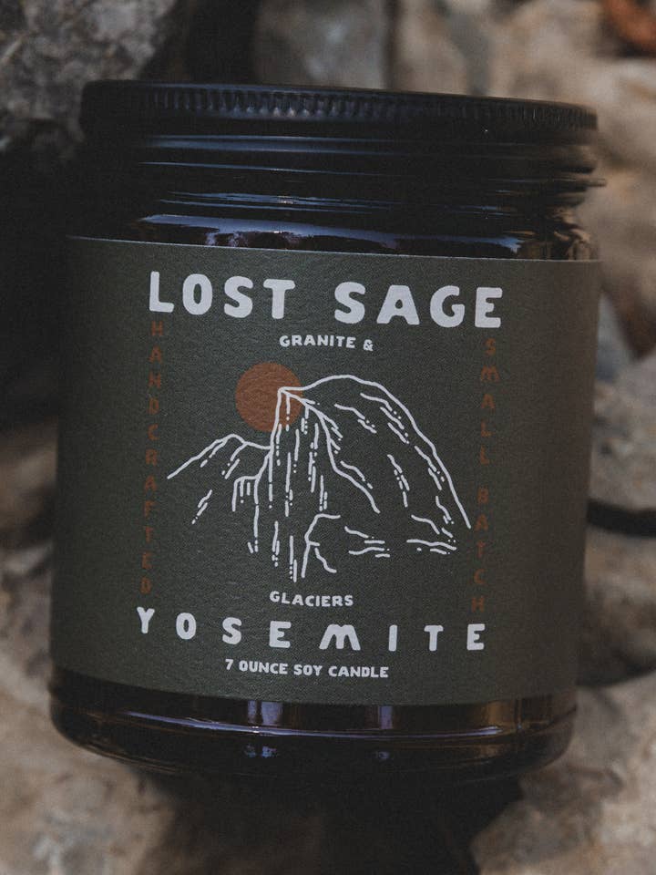 Yosemite Soy Candle for wholesale by Lost Sage