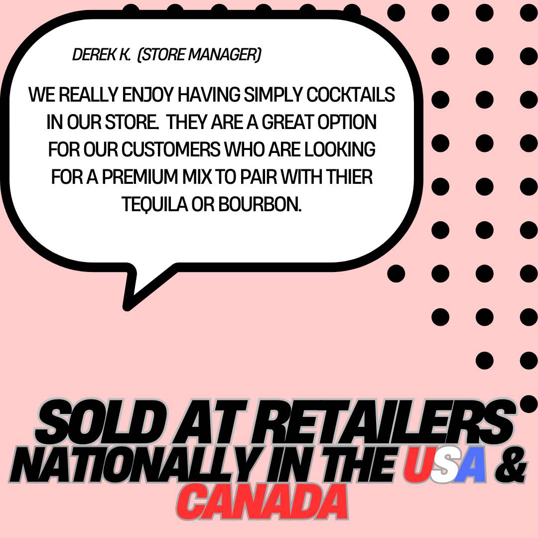 Simply Cocktails - Wholesale Cocktail Mix/Syrup - Strawberry Basil - Cocktail and Mocktail Mixer - All Natural2