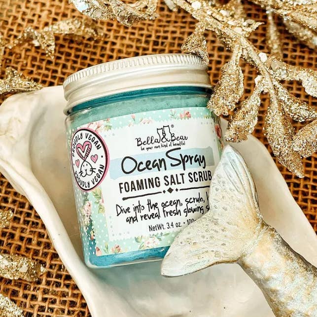 Bella & Bear - Wholesale Body Scrub/Exfoliant - Ocean Spray Salt Body Scrub | Exfoliator | Travel Mini 3.4oz7