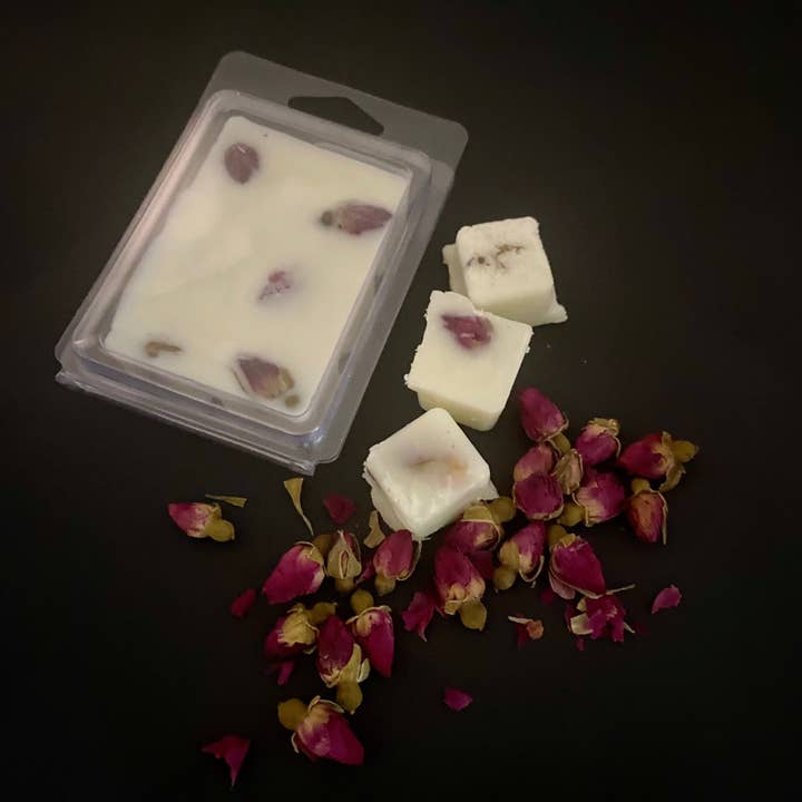 Rose Scent Cube Candle Melts for wholesale by BellaJae Creations & Co.