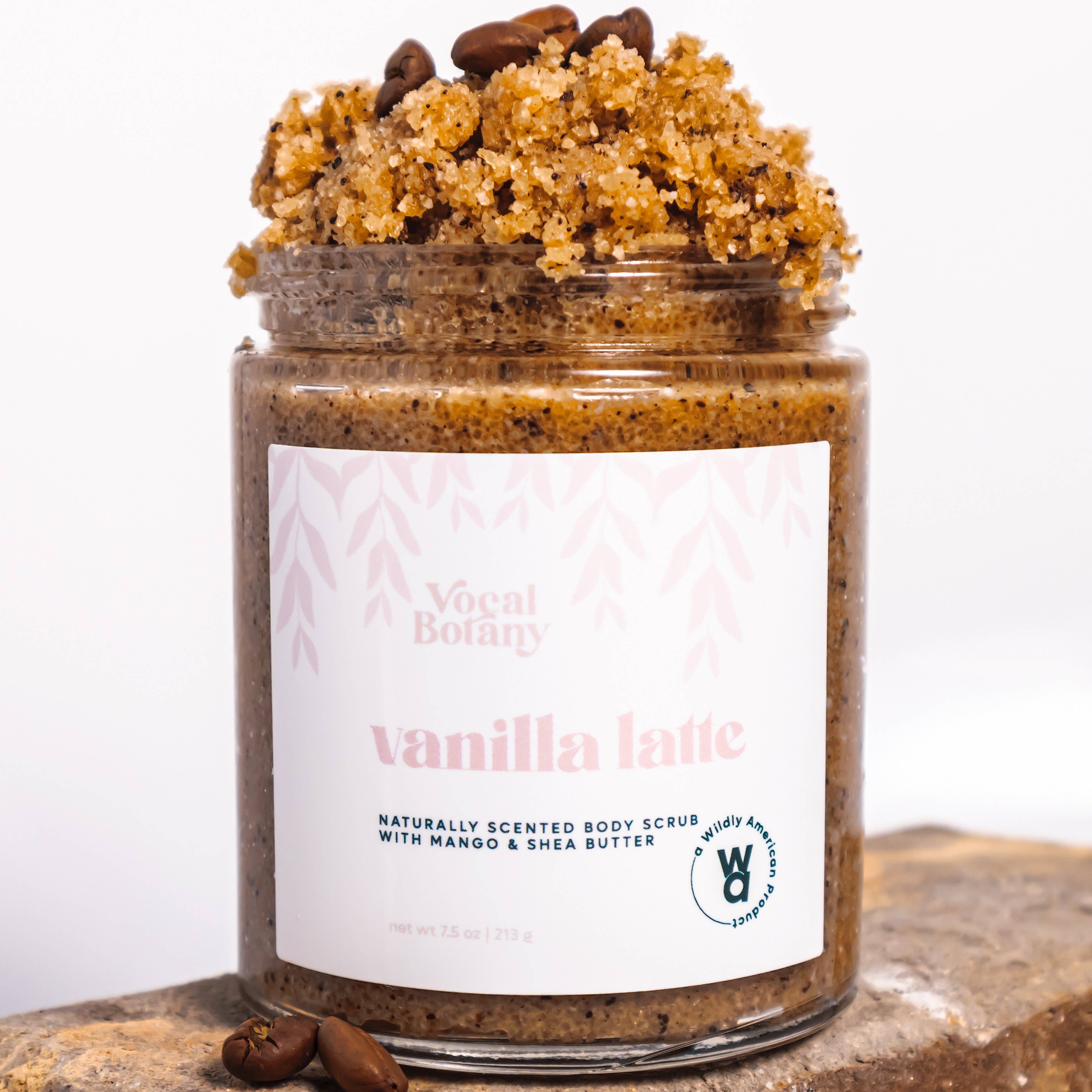 Vocal Botany - Wholesale Body Scrub/Exfoliant - Vanilla Latte Body Scrub1