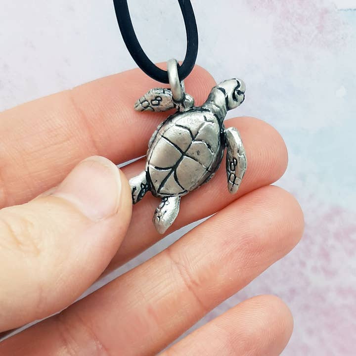 50 Charms Tartarughe Marine In Turchese - Perline Per Bracciali, Collane E Orecchini Fai Da Te - Foto 8