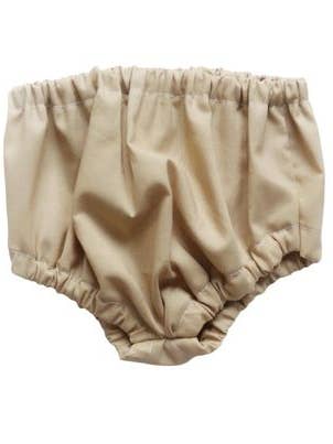 Cream Solid Bloomers for wholesale by The Baby Bird Boutique