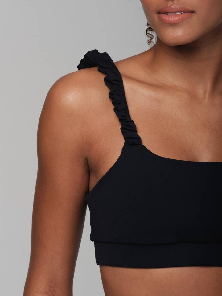 Reggiseno sportivo top model Navy per la vendita all'ingrosso da parte di 925fit