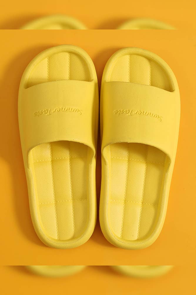 UNISHE - Wholesale Slippers - Women's - Plain In House Slippers ZK12335