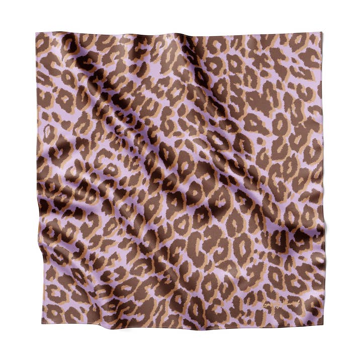 Schal 70 Smooth Cheetah - Midi Siden Scarf för wholesale av Lamberty Munich