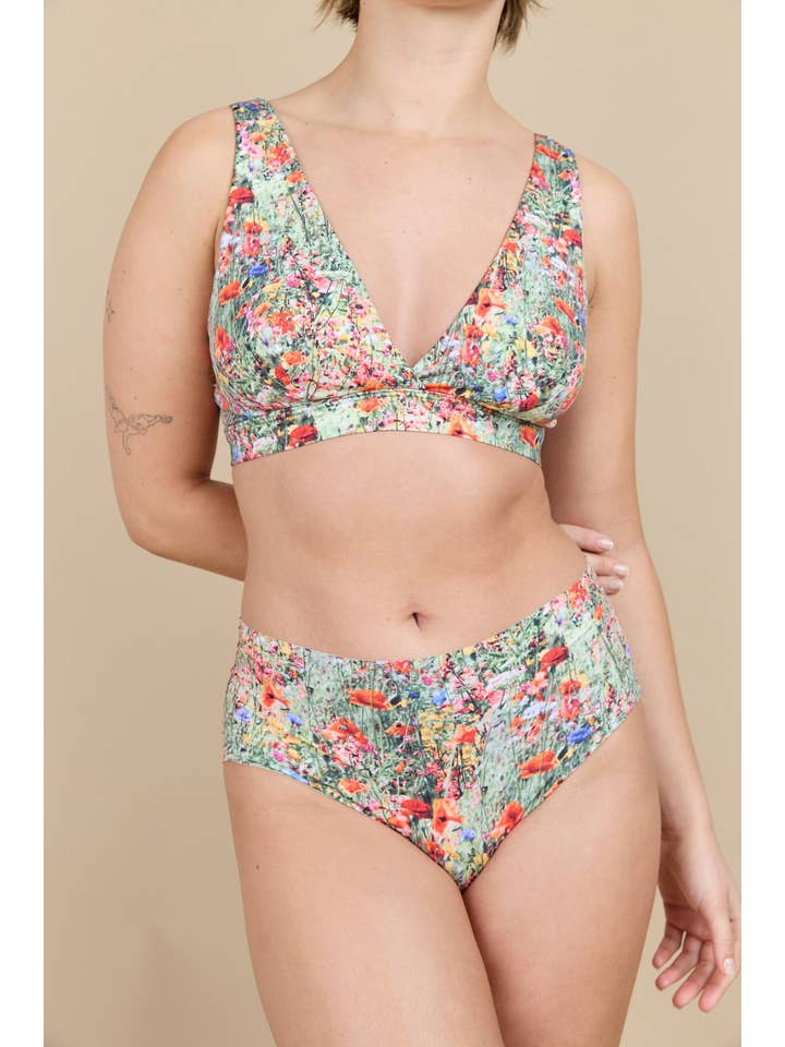 Esquisse Lingerie - Venta al por mayor Brallete - Mujer - Sujetador cruzado con estampado Prairie
