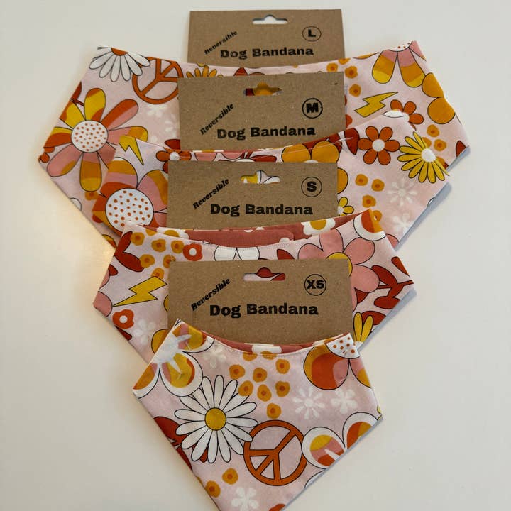 Blomst Power Bandana for engroshandel hos Pup Party Hats