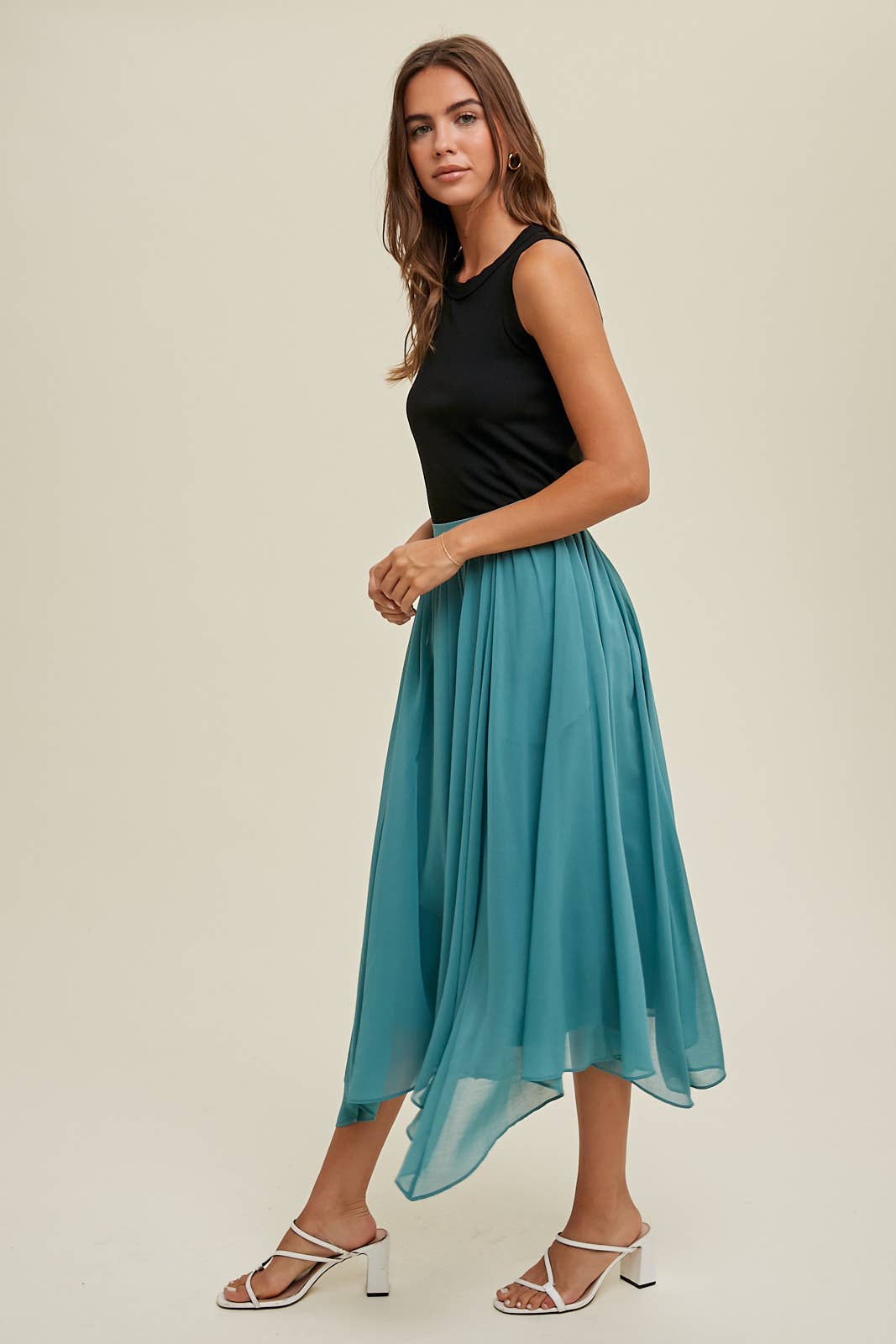 Wishlist Apparel - Wholesale Tank Top - Women's - CREW NECK RIBBED KNIT TANK TOP / WL18-10446