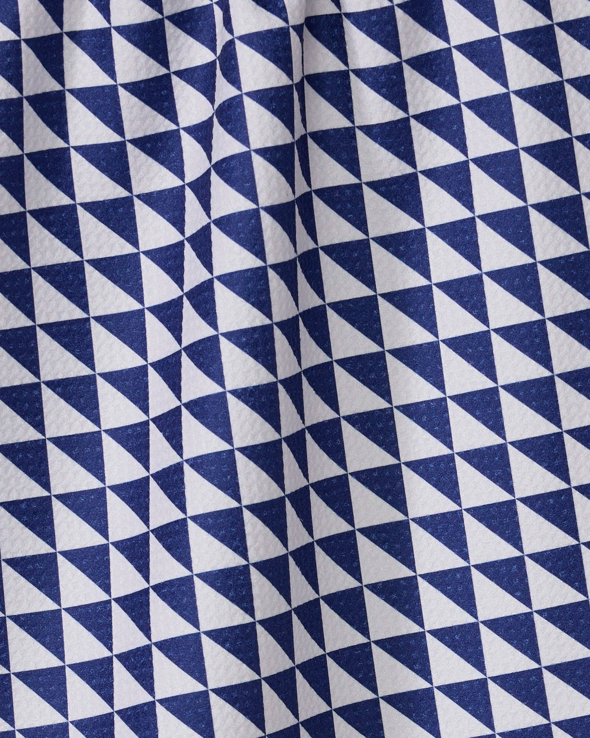 Geometry - Vente Torchons - Torchon Bleu Tourbillon1