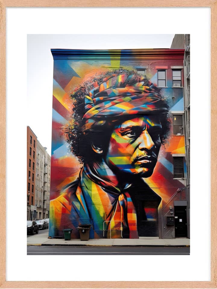 Affiche - Street Art 01 (12x16 in) - Hartman Ai pour la vente par Hartman A.I.