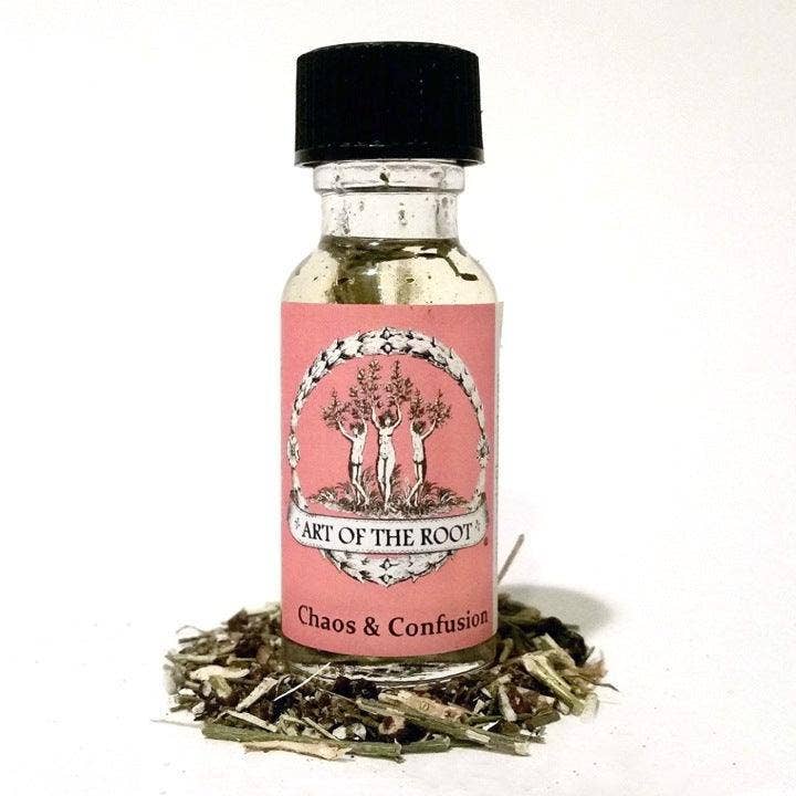 Art of the Root - Wholesale Meditation Supplies - Chaos & Confusion Oil to Disorient & Confuse Enemies0