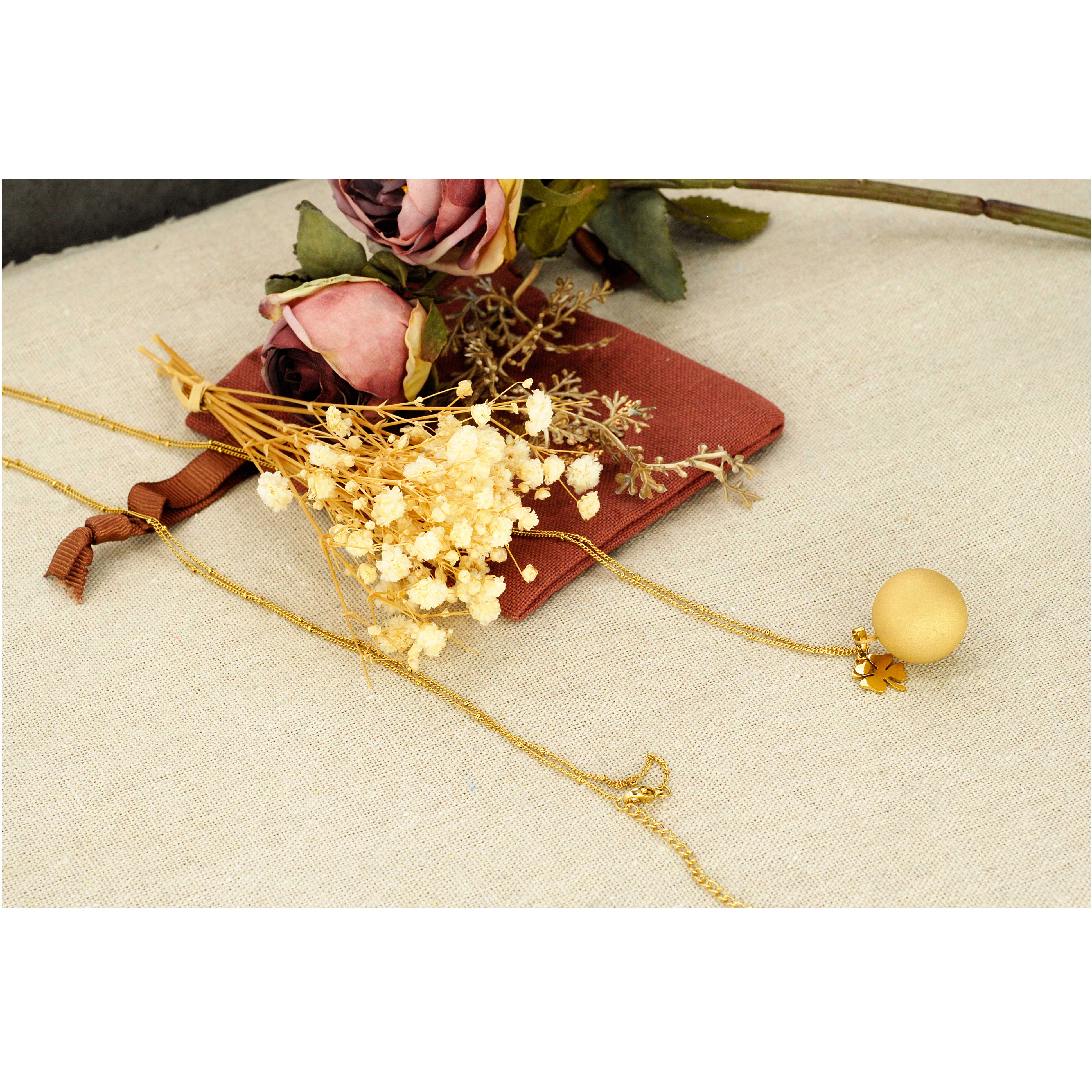 Merveilles du Monde - Vendita all'ingrosso Gioielli a scatto - Pendente gravidanza bola in acciaio inox5