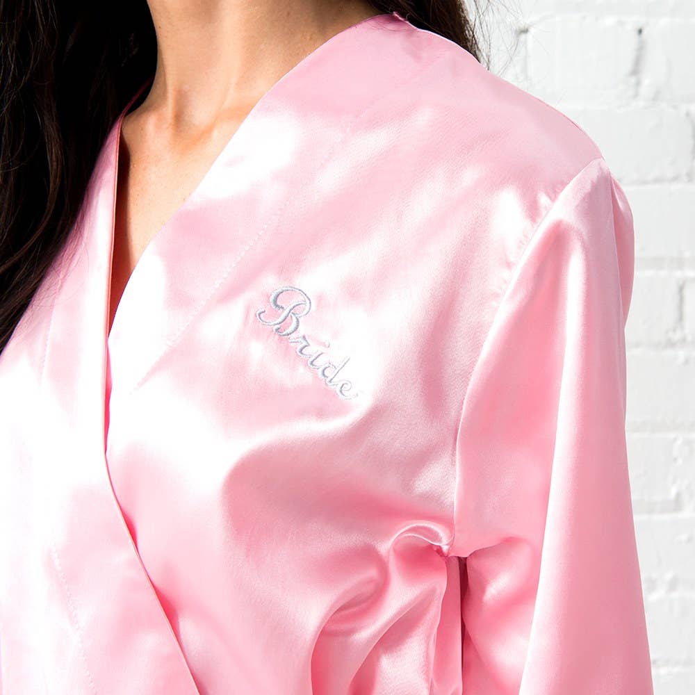 Weddingstar Inc. - Wholesale Badjas - Dames - Dames satin badjas met zakken - 15 kleuren32