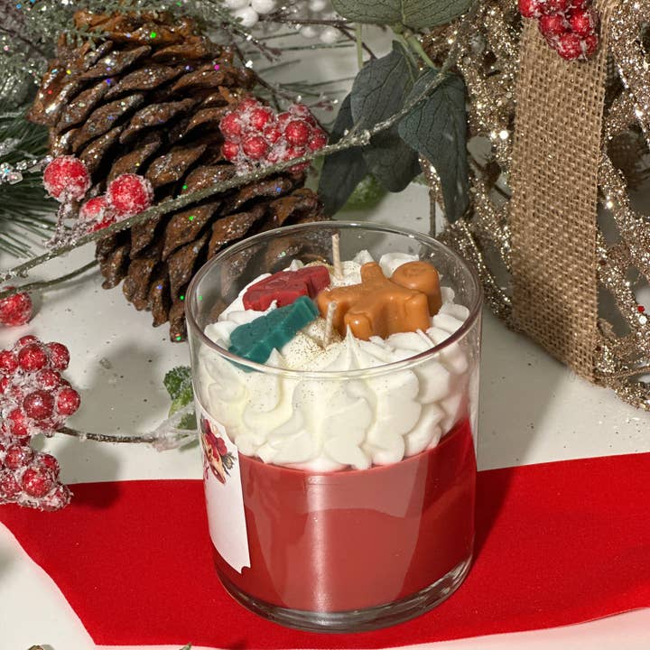 Sugar Candle - Wholesale Jar/Filled Candle - Fraser Fir Christmas Candle – festive soy candle & holiday gift for any occasion4