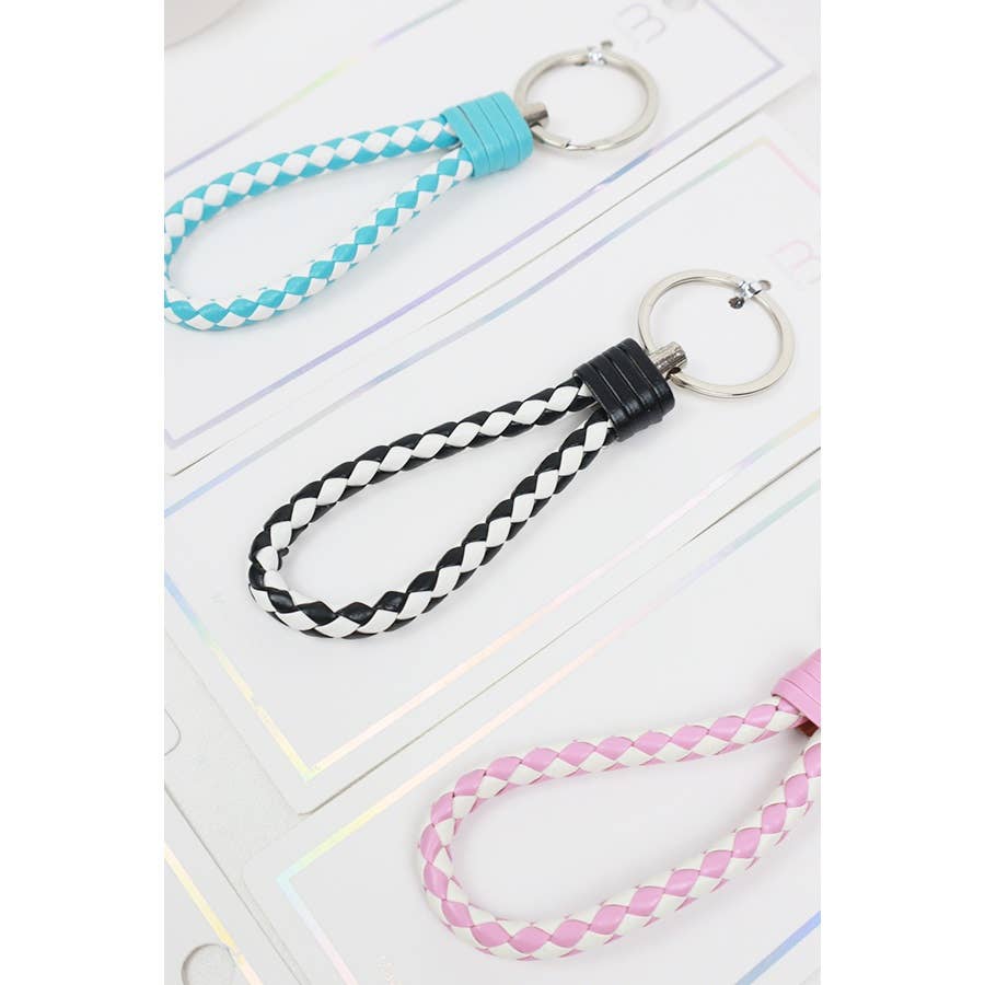 MIX COLOR Checker Lanrard Cord Keychain for wholesale on Faire5
