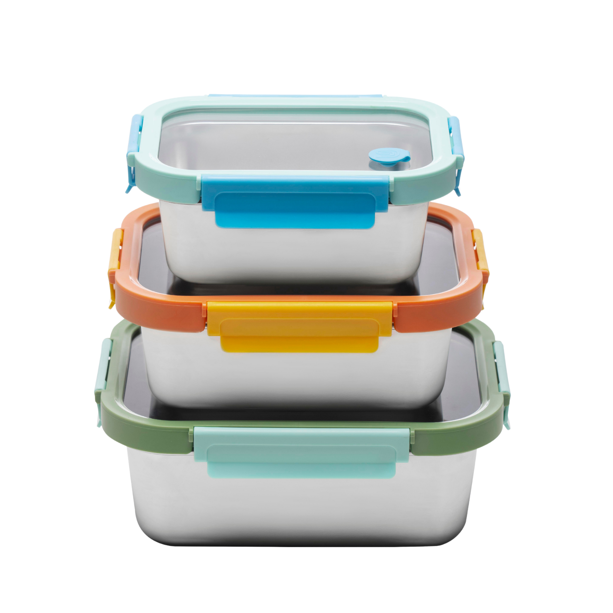 Genicook Product LLC - Wholesale Food Storage Container - The Stainless Steel Container Set0