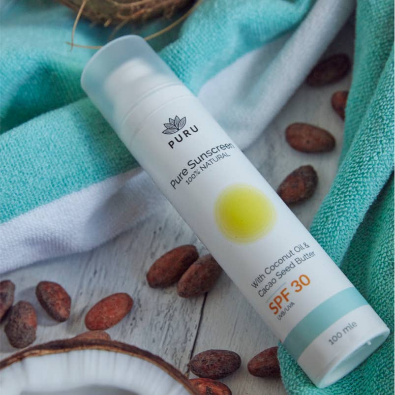 PURU – wholesale Solskyddsmedel – PURE Solskyddsfaktor 30 – Ingen vit hinna1