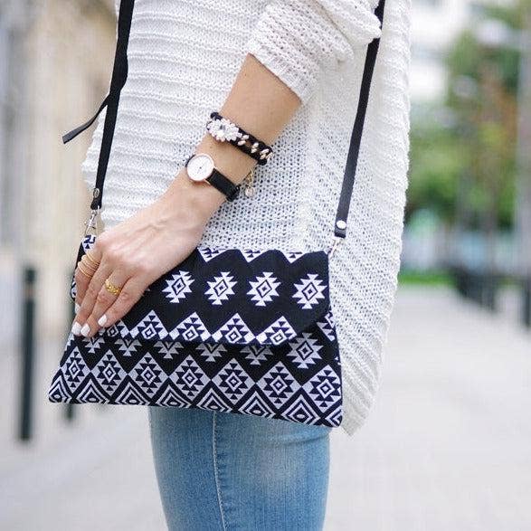 Carteira Bordada Conversível | Bolsa a Tiracolo - Tailândia por atacado de Lumily