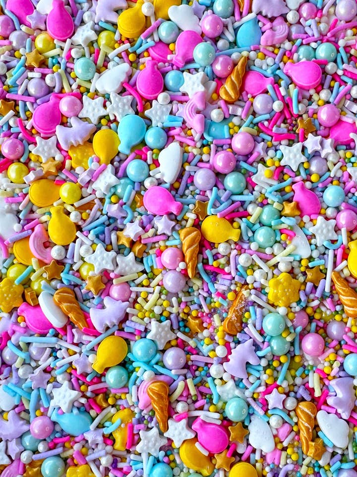 YAY FOR DAYS SPRINKLE MEDLEY 4oz Bottle for wholesale by Sweetapolita