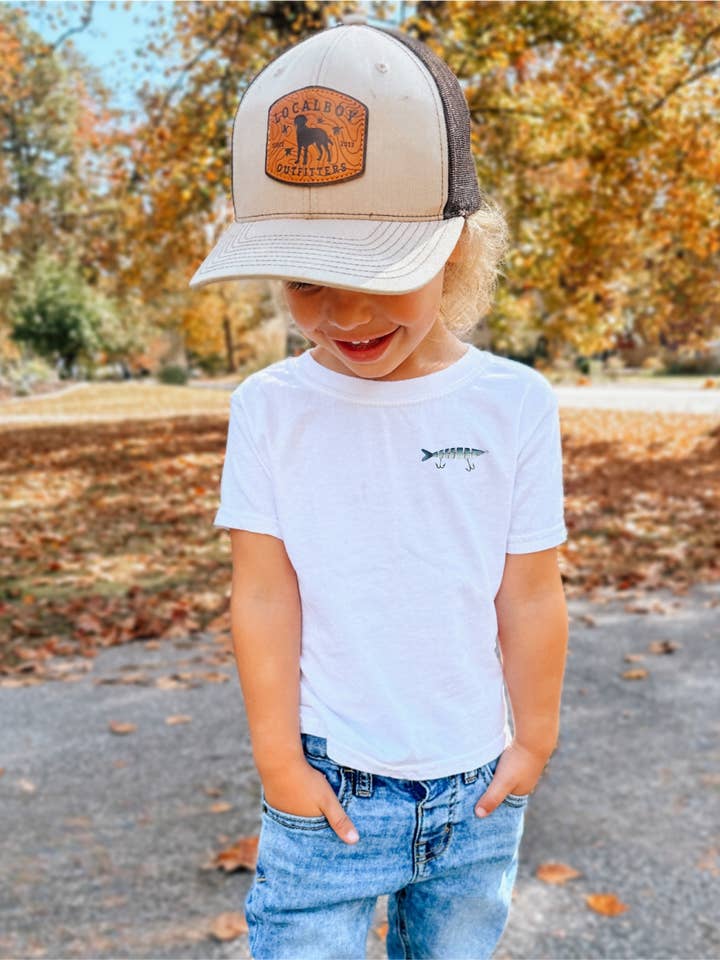 Red Stone Rebel Clothing Co. - Wholesale Screen Printed T-Shirt - Kids - Keepin' It Reel Kid's Fishing Tee