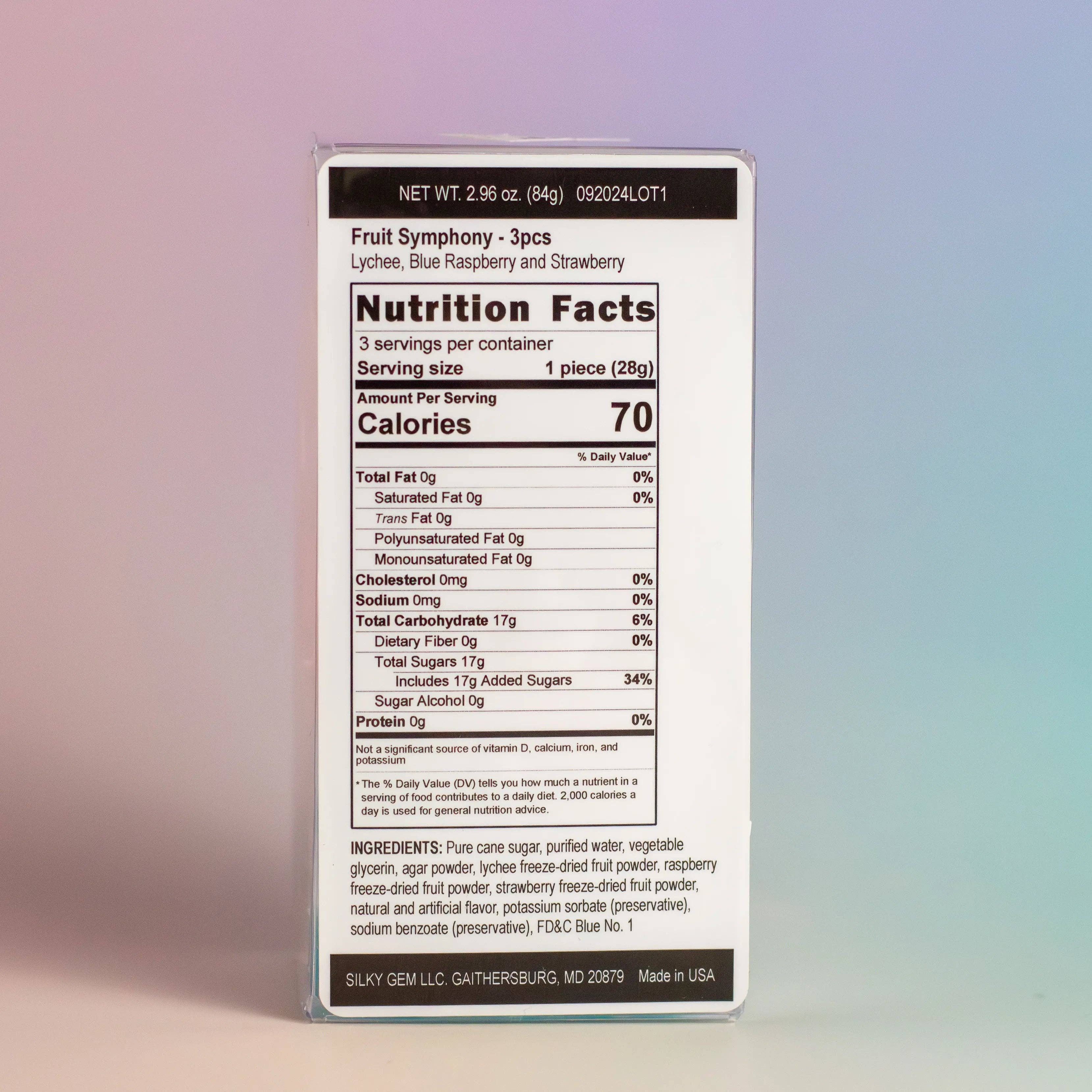 Silky Gem LLC - Vente Bonbons gélifiés - Trios Signature Silky Gem®19