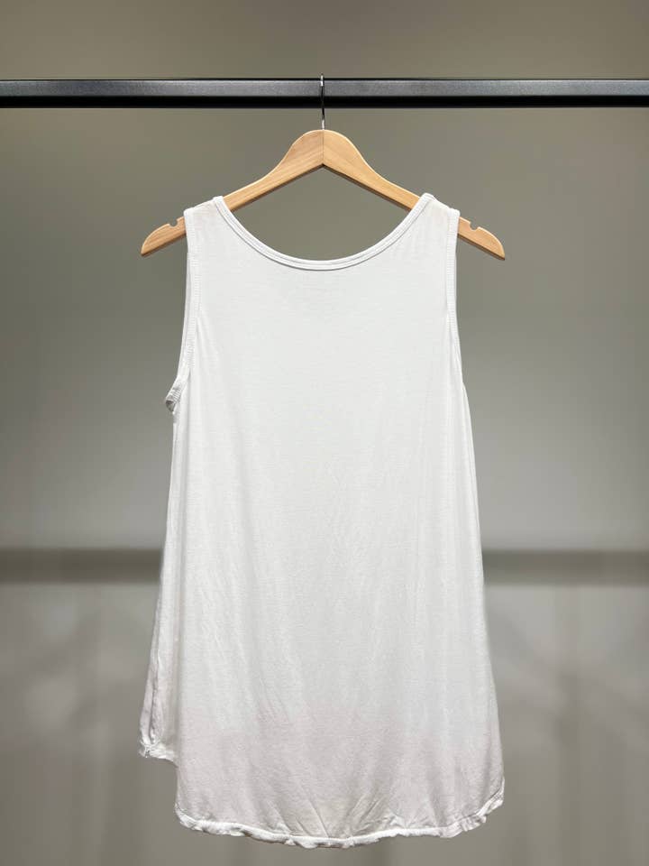 L'Emotion - Wholesale Tunic - Women's - Flared V-Neck Satin Tank Top 100% Viscose9