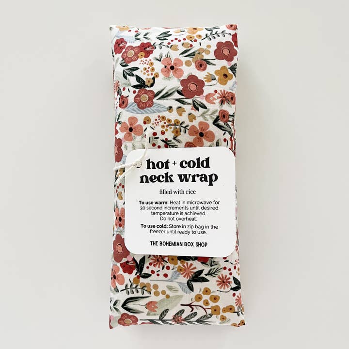 The Bohemian Box Shop - Wholesale Hot/Cold Compress - Hot & Cold Therapy Neck Wrap - Earth Botanicals1