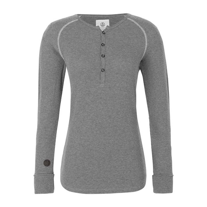 Sterling Waffle Cashmere-Cotton Women's Shirt for wholesale by Alps & Meters