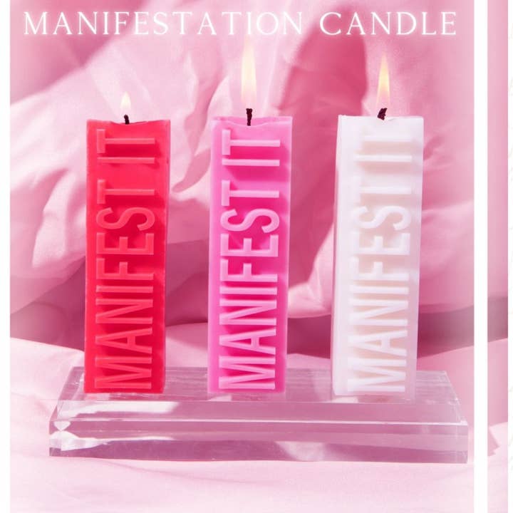 Devotional Candle, Smudge Spray, Palo Santo Bundle for engroshandel hos Manifest It With Aries Babe