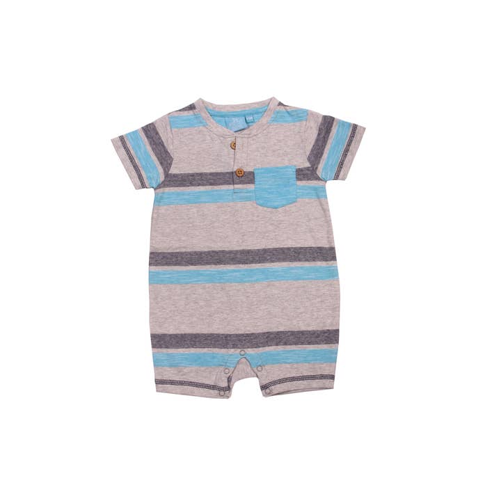 Leonard Yarn Dye Pocket Strampler für den Großhandel von Bear Camp