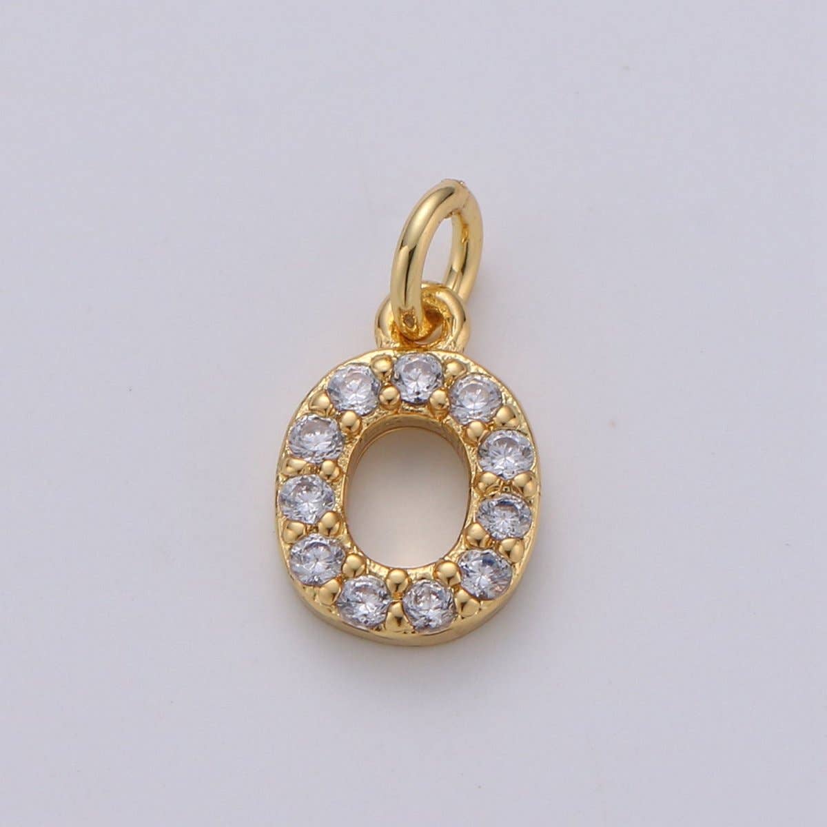 Aim Eternal – wholesale Individuell berlock/hänge – 14k guld fylld liten CZ initial, bokstav alfabet mikro pavé berlocker nätt guld kubisk hängsmycke för halsband armband örhänge tillägg A-099 till A-11114