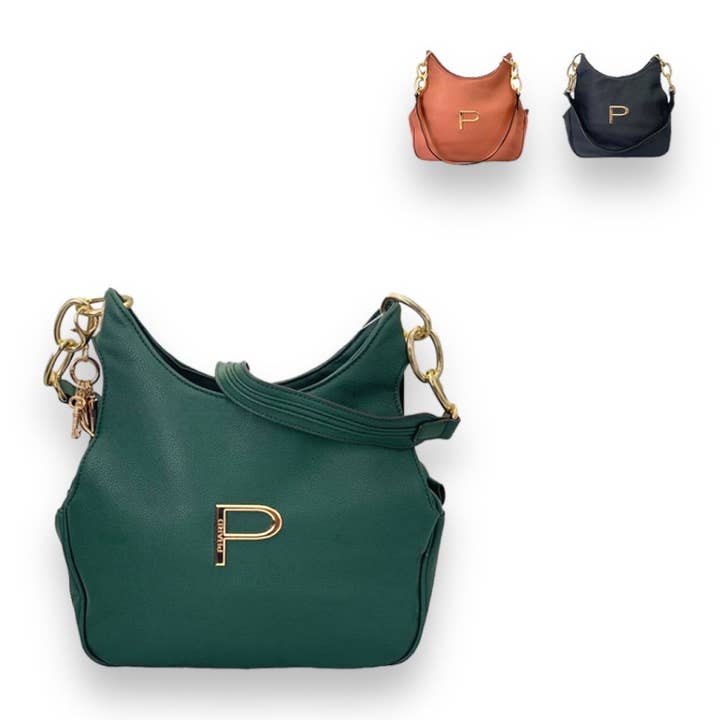 PHARD 103 dames skuldertaske i syntetisk læder for engroshandel hos UNIVERSO ITALIA S.R.L.S.