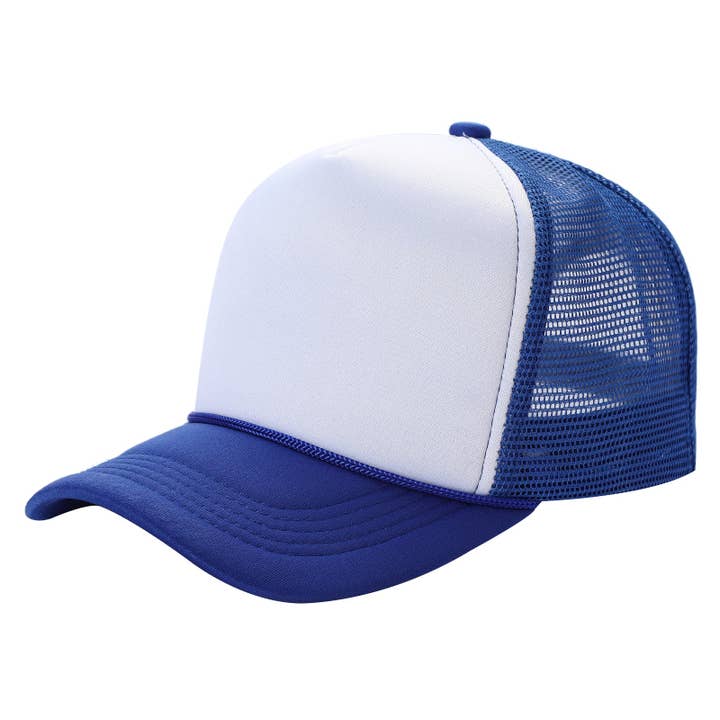 Burzip collection - Wholesale Trucker Hat - Unisex - STM2-DZ-SPONGE FOAM TRUCKER HAT 2Tone 12PCS/DZ7