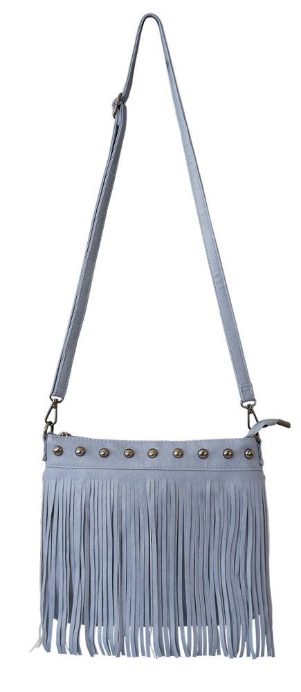 22 Tote - Wholesale Crossbody Bag - Women's - Fringe Crossbody Bag with Detachable Strap4