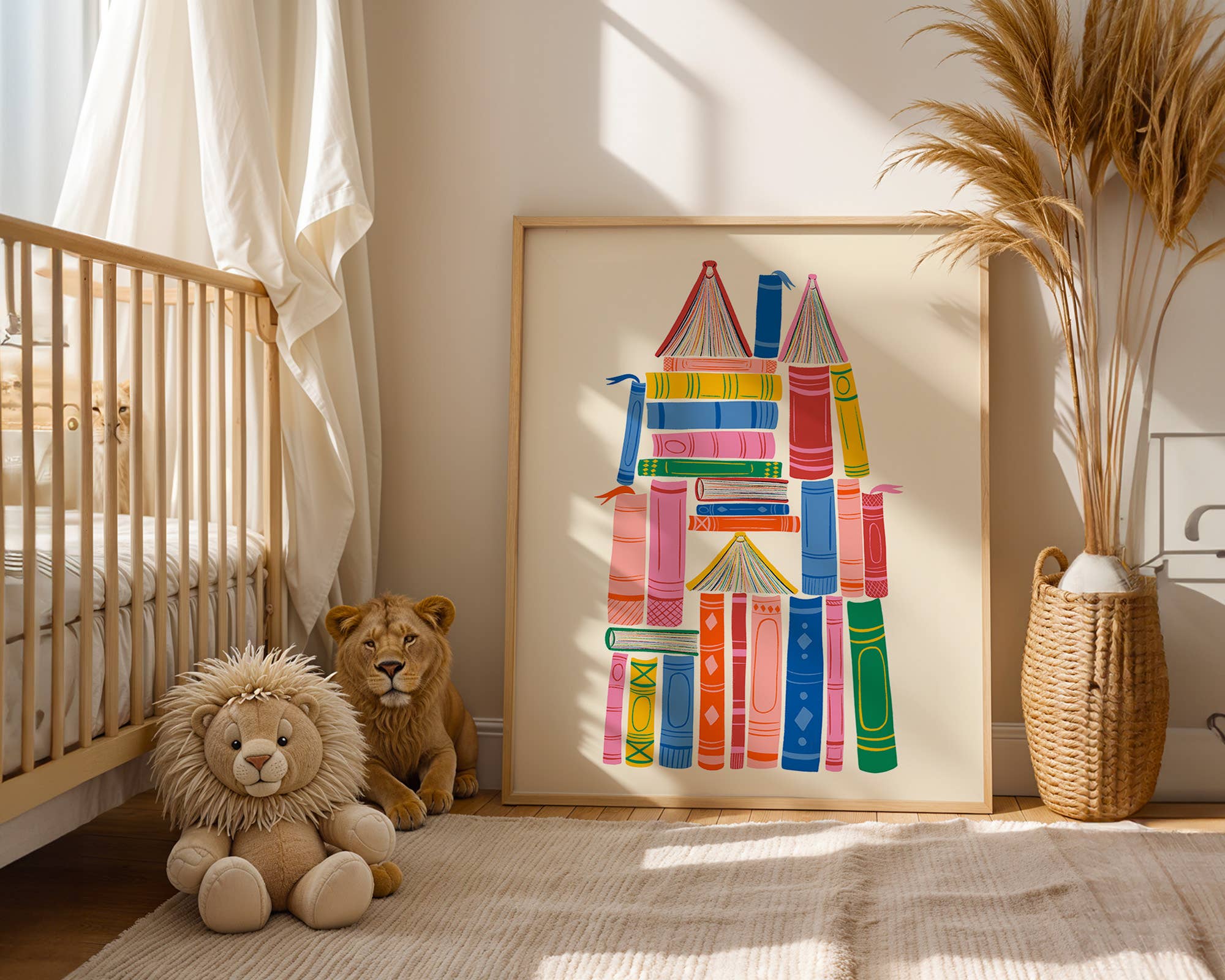 DorothyDear - Wholesale Art Print - Kids & Baby - Book Castle Wall Art Print1