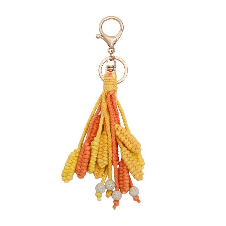 HAND-WOVEN CREATIVE WHEAT EARS KEYCHAIN_CWMM1216 for wholesale by ACCITY