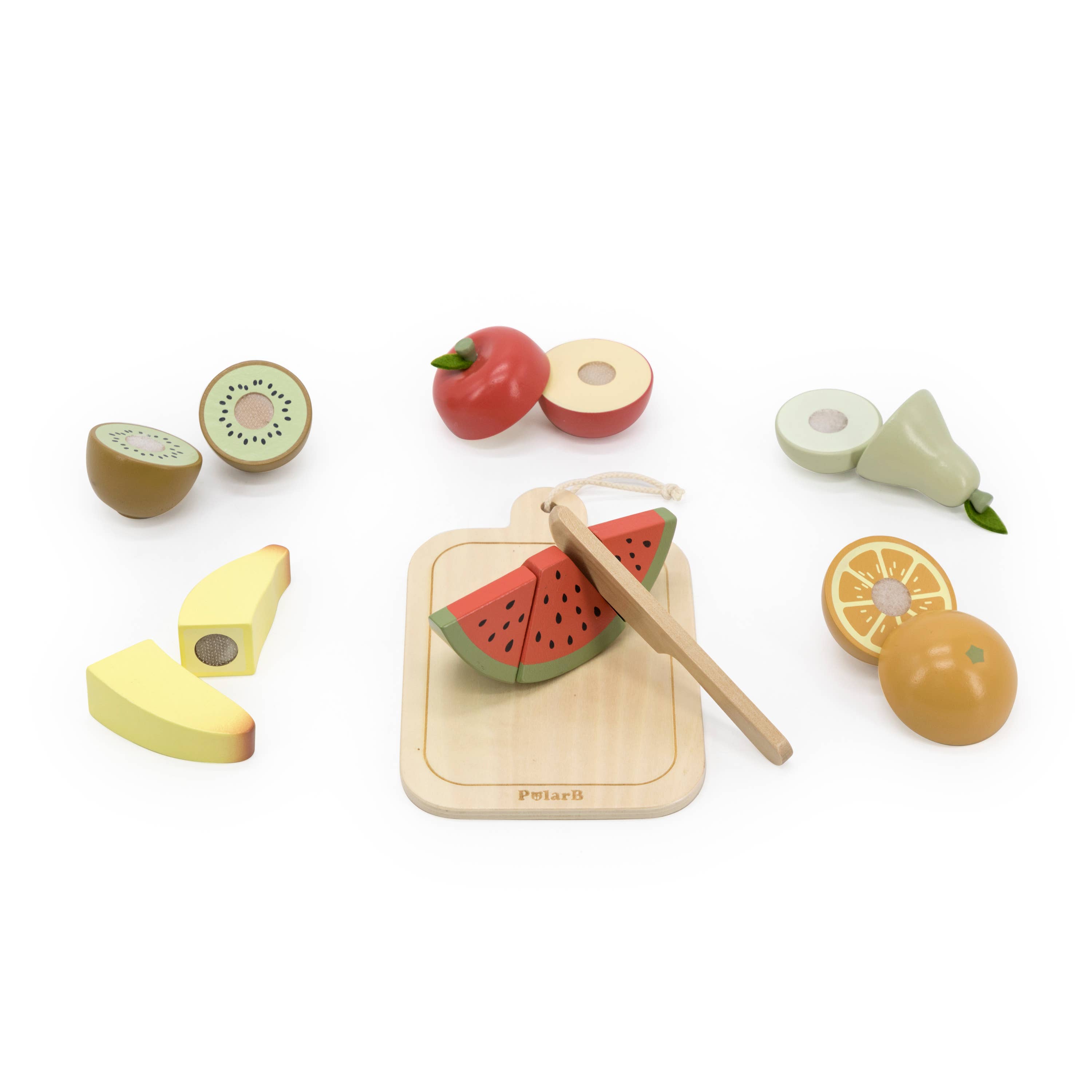 Viga/PolarB - Wholesale Toy feeding set – Child - Wooden fruit to cut0